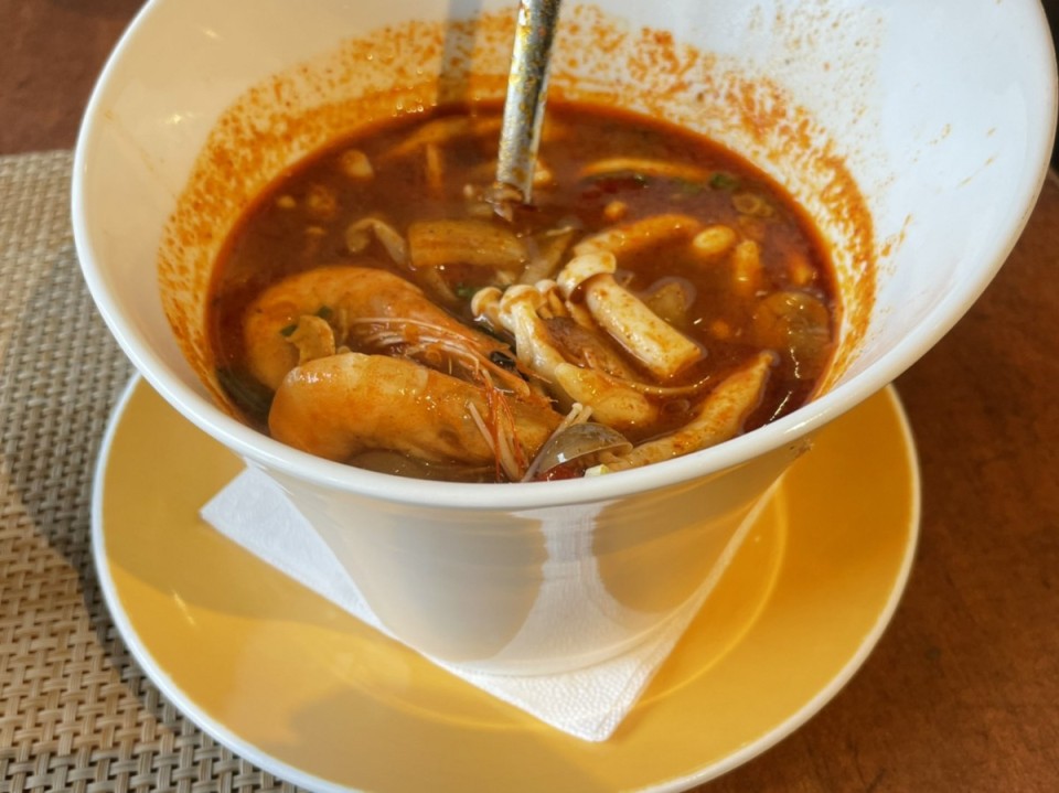泰式料理-泰式酸辣海鮮湯